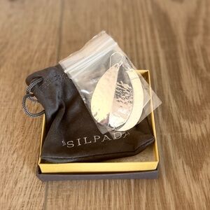 Silpada Silver Teardrop Earrings